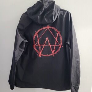Alison Wonderland FMUOASL Exclusive Tour Jacket 1/2 Zip Size Medium Black Hooded